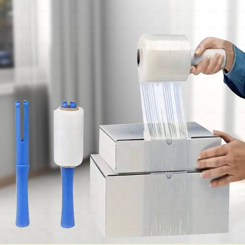 Mini Stretch /Stretch Film Handle Wrap Roll/for Moving, Packing Wrap Industrial